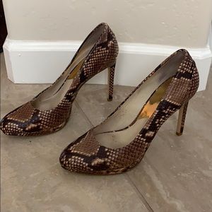 Michael Kors Snakeskin High Heels